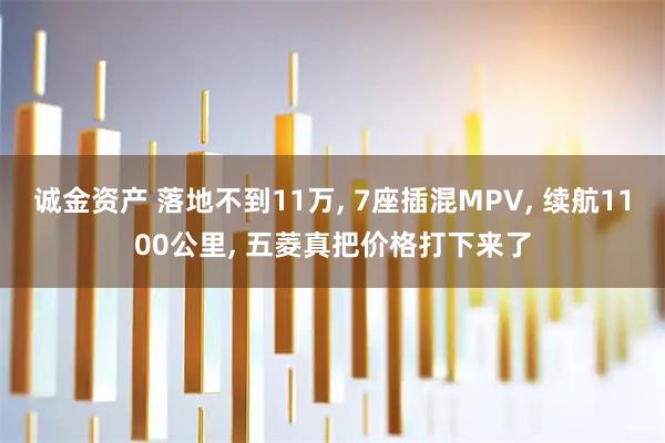 诚金资产 落地不到11万, 7座插混MPV, 续航1100公里, 五菱真把价格打下来了
